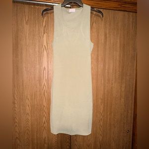 Sage Green Tank Midi Dress